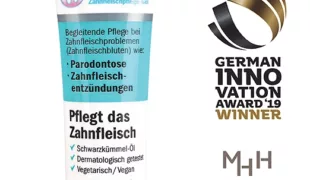 Parodont-Gel mit hochwertigem Schwarzkümmelöl und antibakterieller Wirkung.