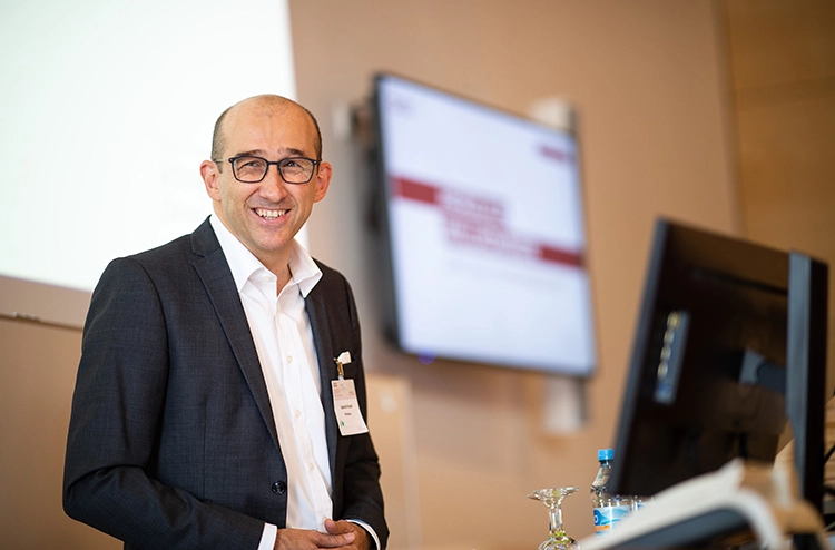 Abb. 10: Tagungspräsident Prof. Gabriel Krastl.