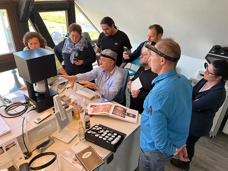 Axel Seeger während des Kurses am 21.04.2023.