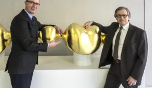 Dr. Philipp Reisert (C.HAFNER) links und Willi Lautenschläger (Deutsche Aurumed) rechts: Gemeinsam in eine goldene Zukunft.