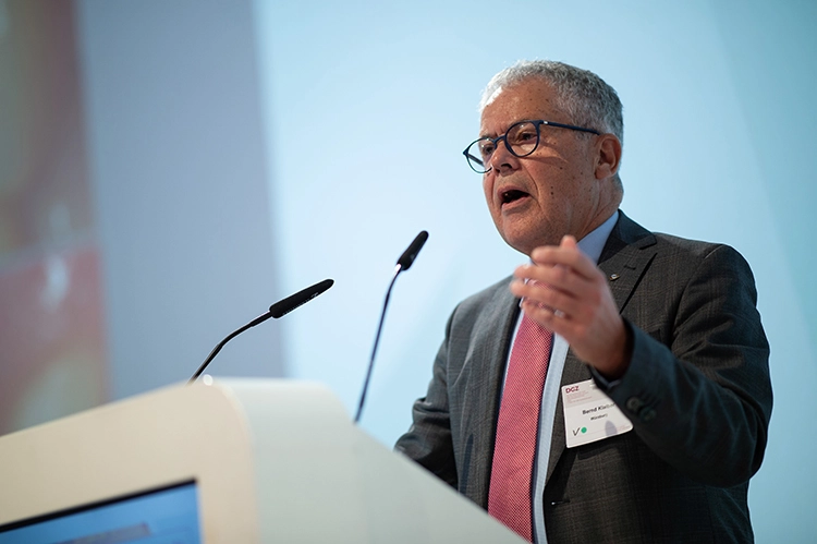 Abb. 4: Prof. Bernd Klaiber (Würzburg).