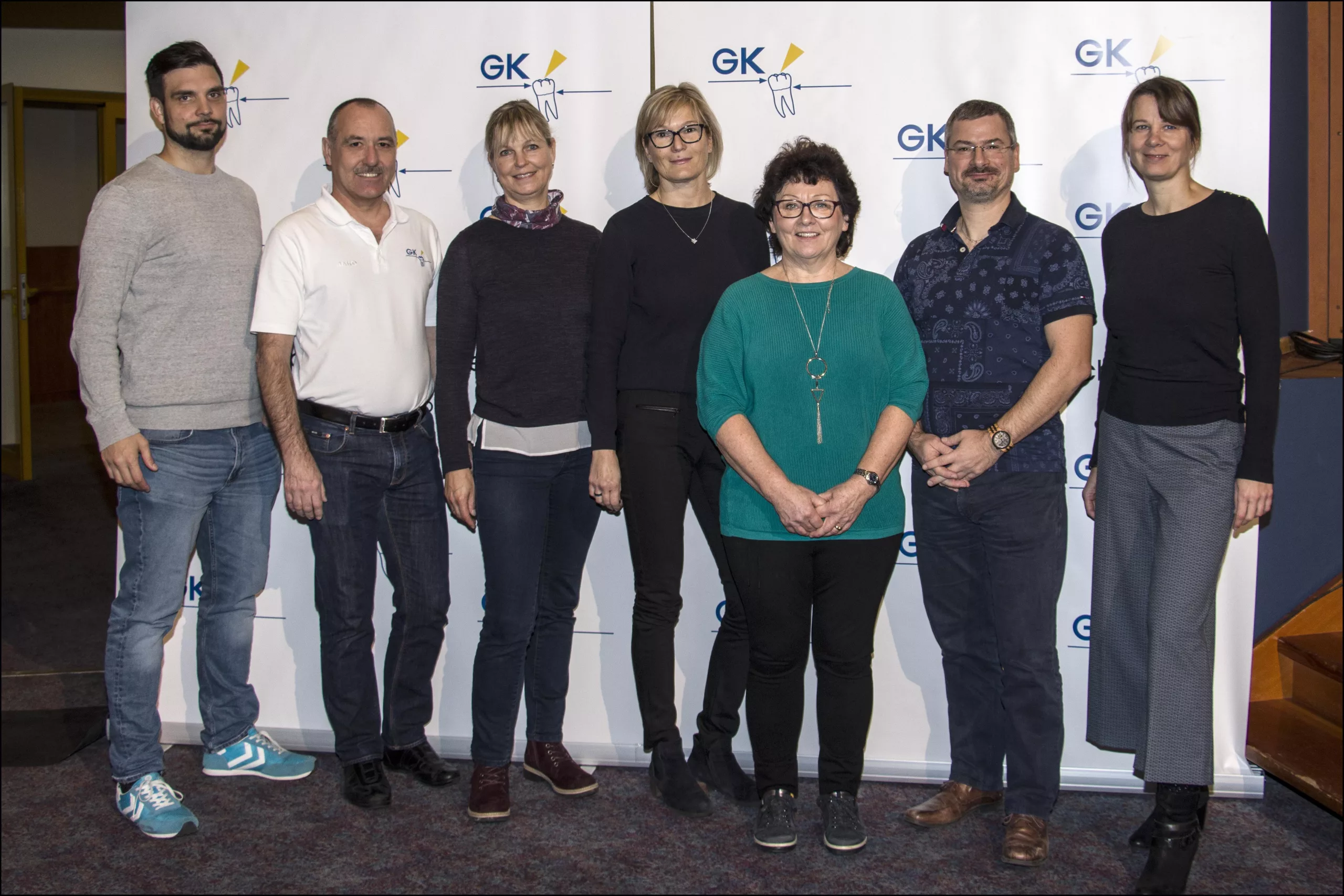 V. l.: Silvan Eichenseer (2. Vorsitzender), Jörg Stehr (Beirat), Jutta Ruffing (Beirat), Ines Wald (Koordinator), Heike Pietack (1. Vorsitzende), Christian Born (Sekretär), Anke Auls (Kassenwart), nicht auf dem Bild: Dr. Philip Apeldorn (Beirat).