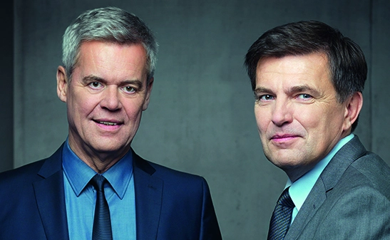 Vorstand: Jens Törper und Uwe Schäfer.