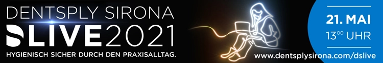 Mit dem zweiten digitalen Kongress „DS Live 2021“ am 21. Mai führt Dentsply Sirona die Teilnehmer hygienisch sicher durch den Praxisalltag.
