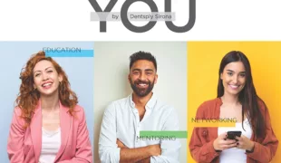 Das Visual des YOU-Programms für junge Zahnmediziner von Dentsply Sirona.
