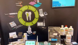 COLTENE Messestand bei der DGET Jahrestagung 2021.