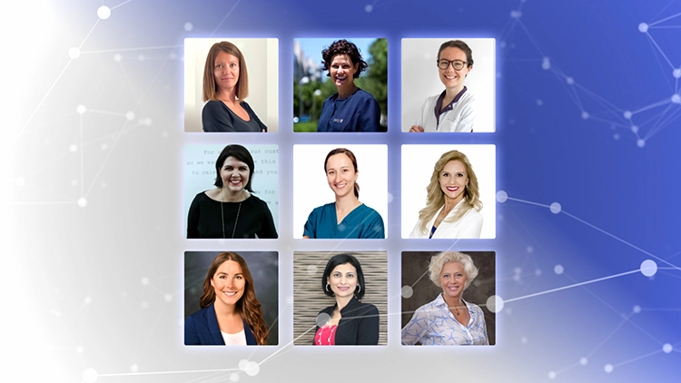 Neun talentierte Frauen wurden in der Kategorie Digital Clinical Workflow ausgezeichnet.