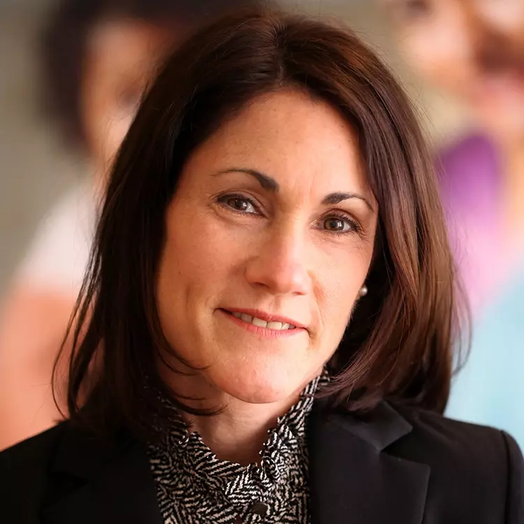 Susannah Schaefer, President und CEO von Smile Train.