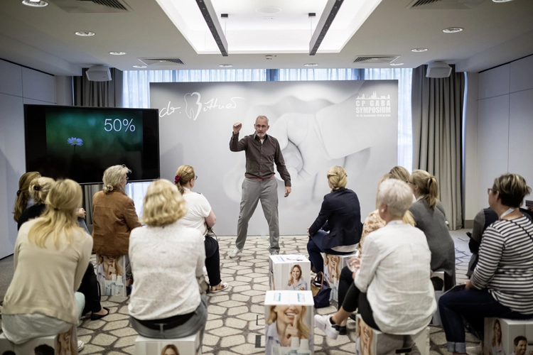 Dr. Christian Bittner beim CP GABA Symposium 2019.