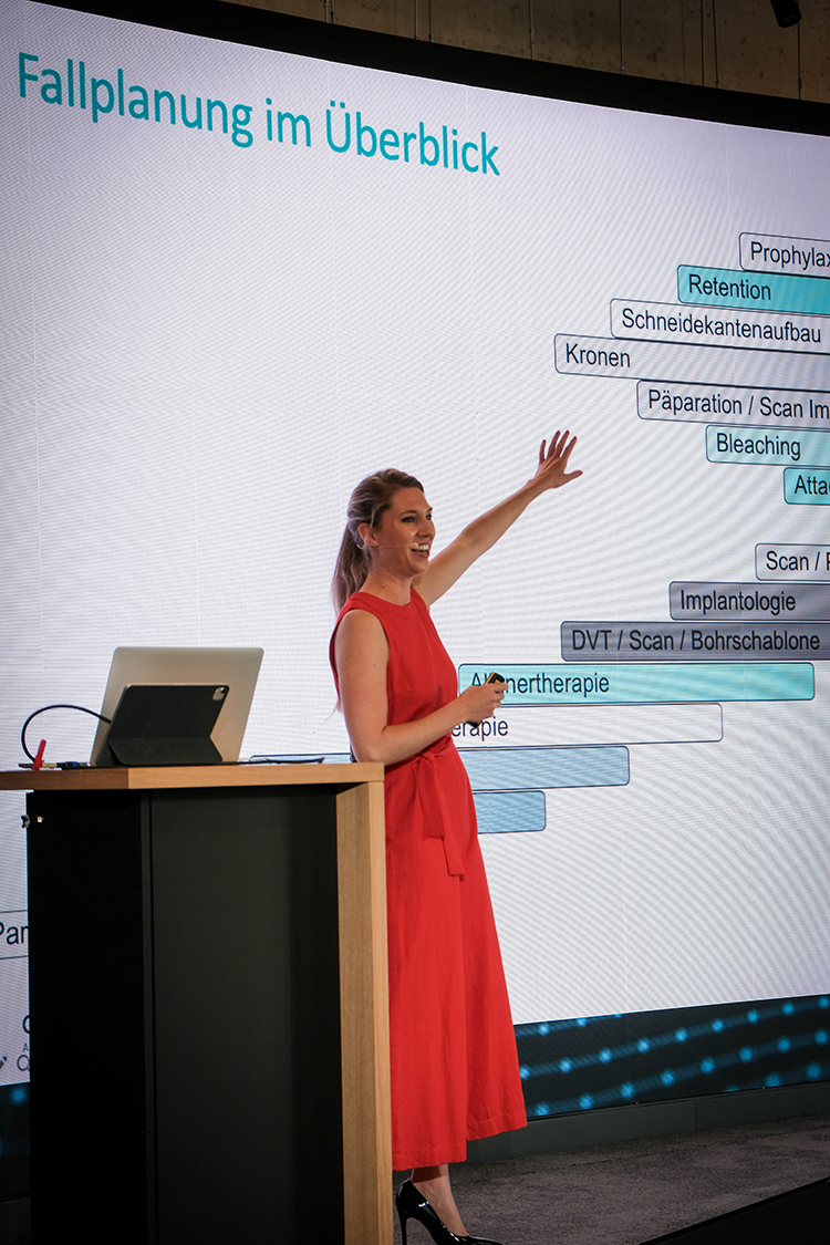 Zahnärztin Carolin Hochberger wird auch in Berlin dabei sein.