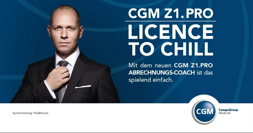 CGM Z1.PRO „licence to chill“
