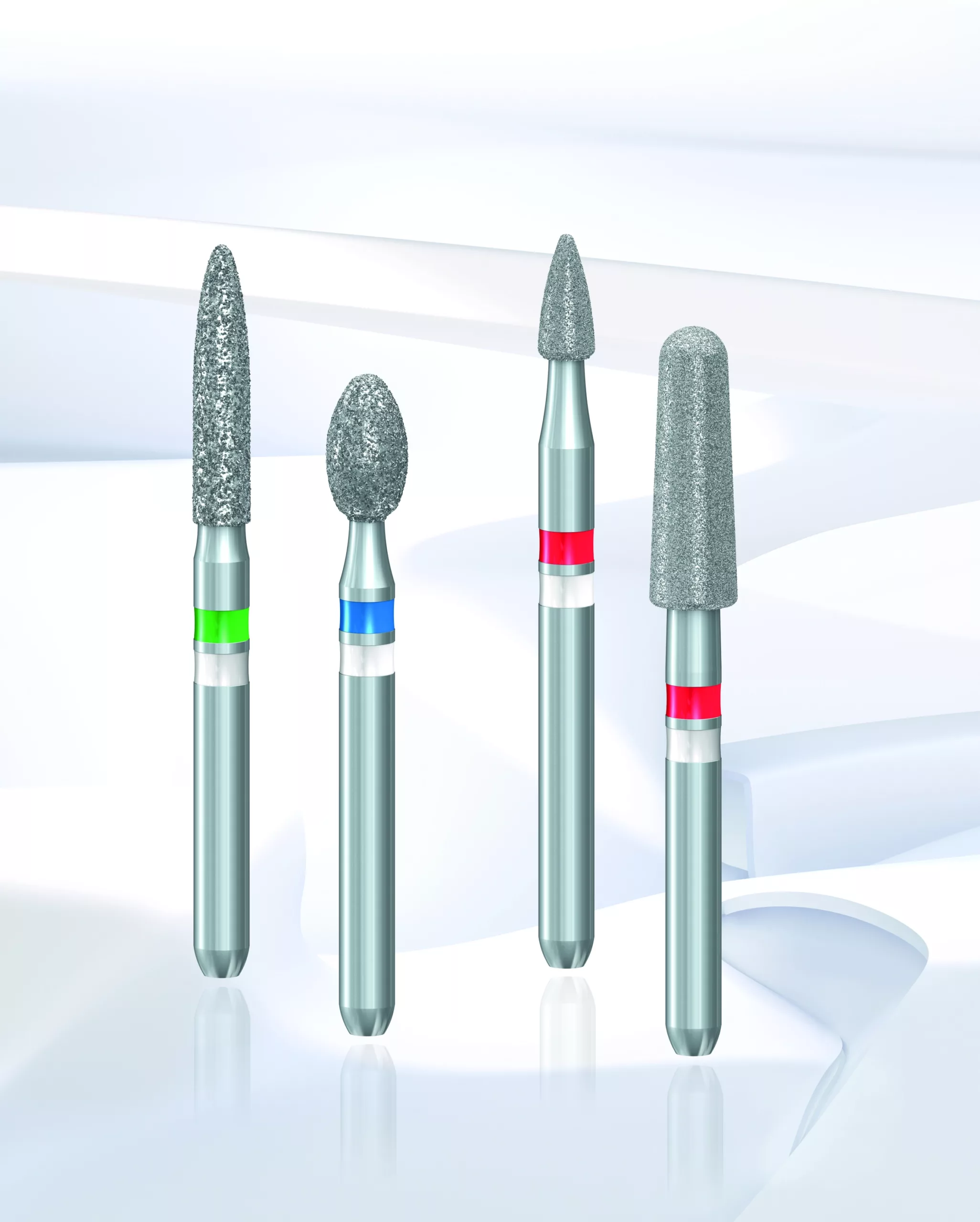Abb. 2: ZR-Schleifer mit dichter Diamantbelegung: Wie für die Ewigkeit gemacht – lange Standzeit dank einzigartiger Spezialbindung.