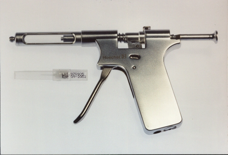 Abb. 2: ILA-Pistolenspritze mit Druckbegrenzung 100 N.