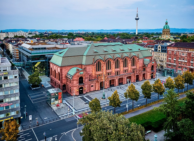Kongressort vom ImpAct Dental Leaders Kongress am 24./25. Juni 2022 ist das CongressCentrum Rosengarten in Mannheim.
