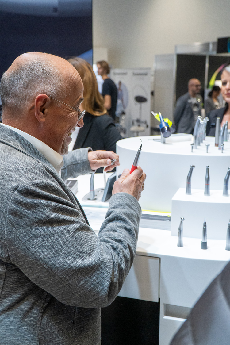 Impressionen von den id infotagen dental 2023 in Frankfurt.