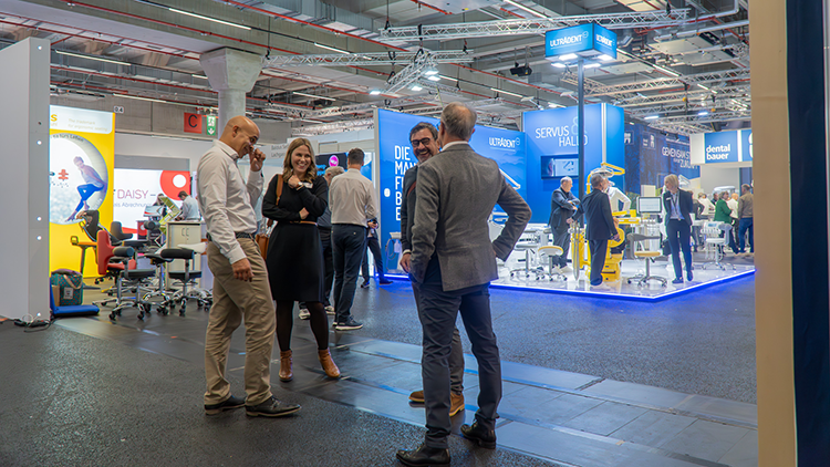 Impressionen von den id infotagen dental 2023 in Frankfurt.