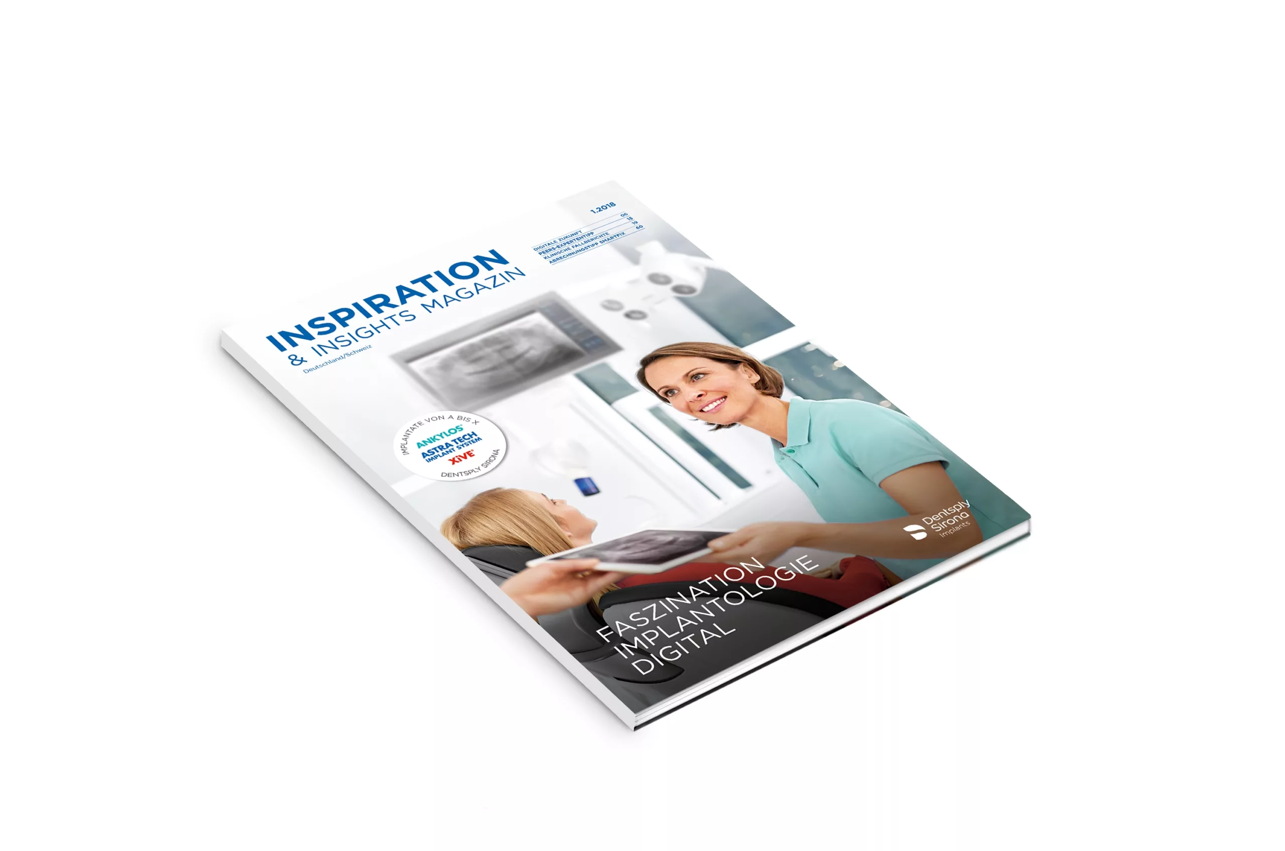 Neue Ausgabe des Kundenmagazins von Dentsply Sirona liegt vor.