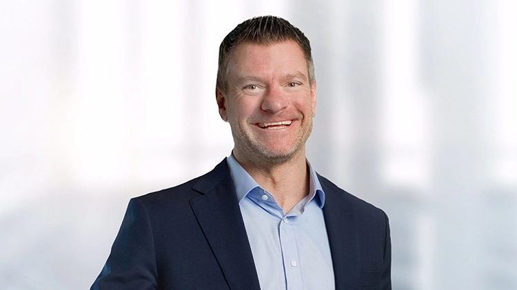 Andrew Robinson, Senior Vice President Regional Commercial Organization Nordamerika, bei Dentsply Sirona.