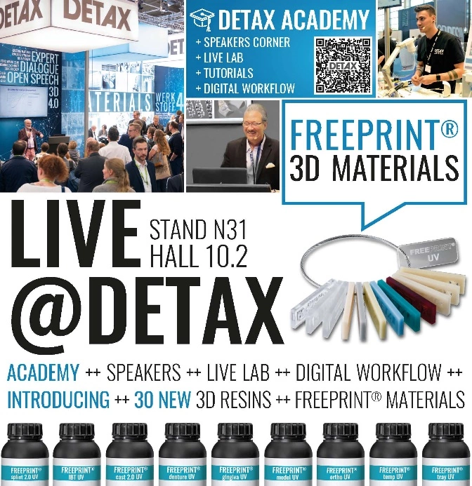Das Angebot von DETAX auf der IDS 2019.