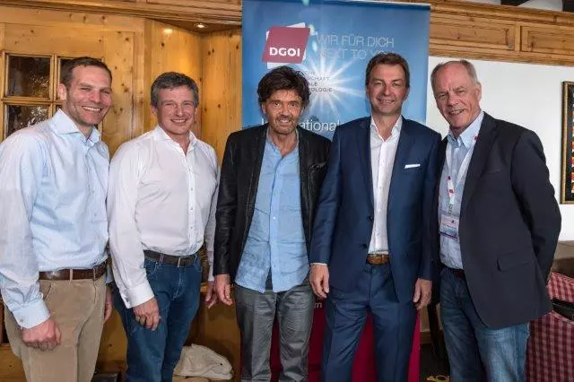 Dr. Mischa Krebs, PD Dr. Dr. Markus Schlee, Dr. Bernd Giesenhagen, Dr. Marcus Seiler MSc und Prof. Dr. Georg-H.Nentwig, (vlnr).