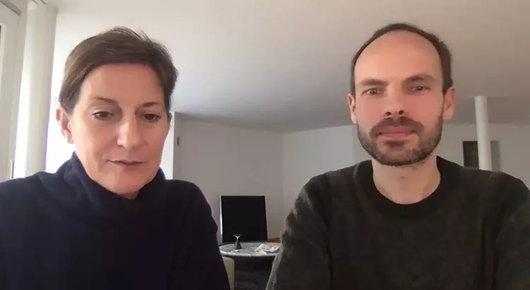 Prof. Irena Sailer und ZTM Vincent Fehmer.