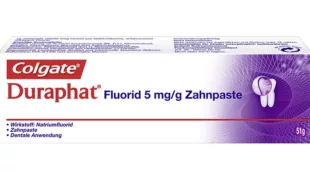 Duraphat® Fluorid 5mg/g Zahnpaste.