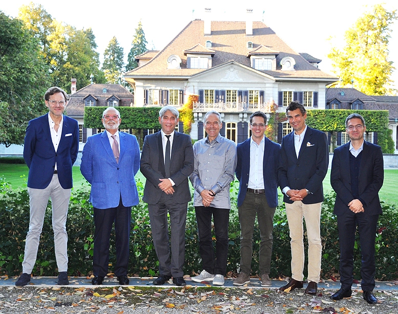Scientific Advisory Board in Zürich (v.l.n.r.): Dr. Bollen, Prof. Piconi, Dr. Tartsch, Prof. Kohal, Dr. Röhling, Dr. Gahlert, Prof. Chevalier.