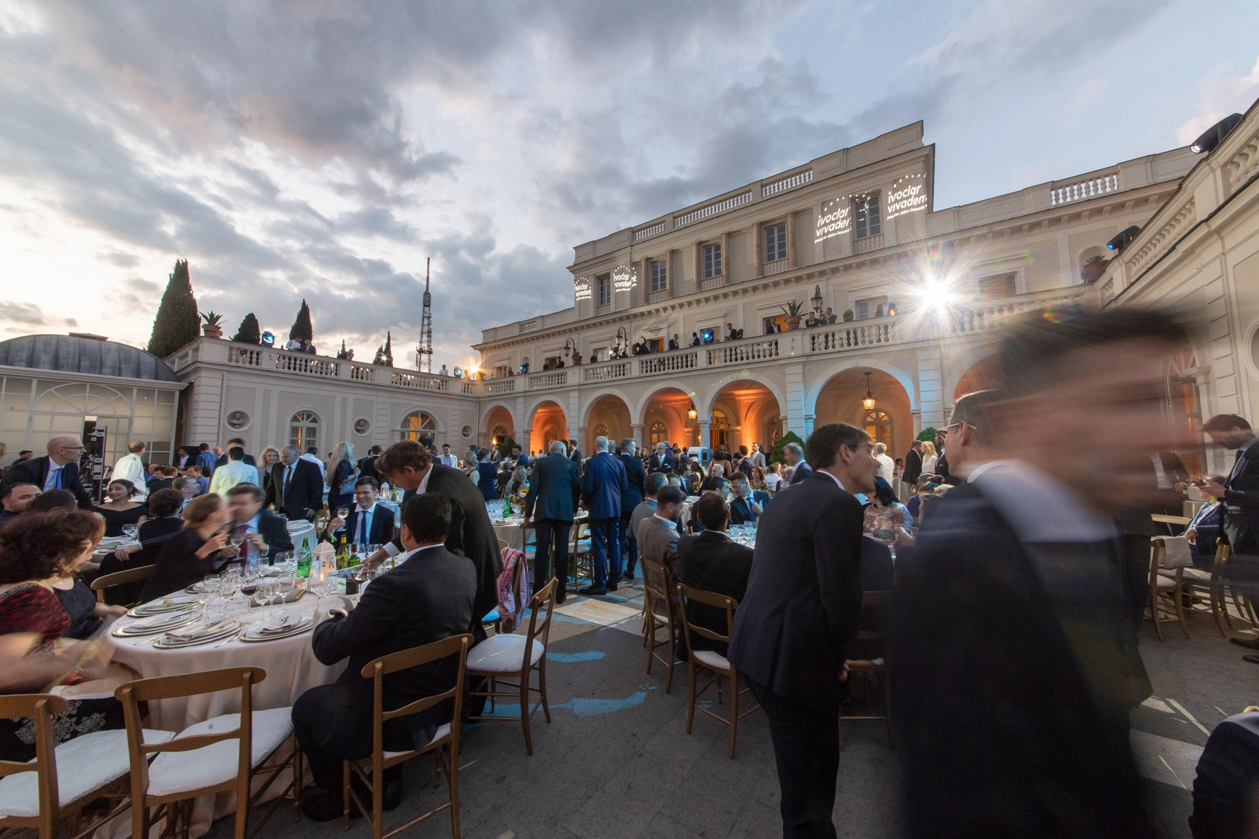 Eine herrliche Kulisse erlebten die Teilnehmer beim Galadinner.