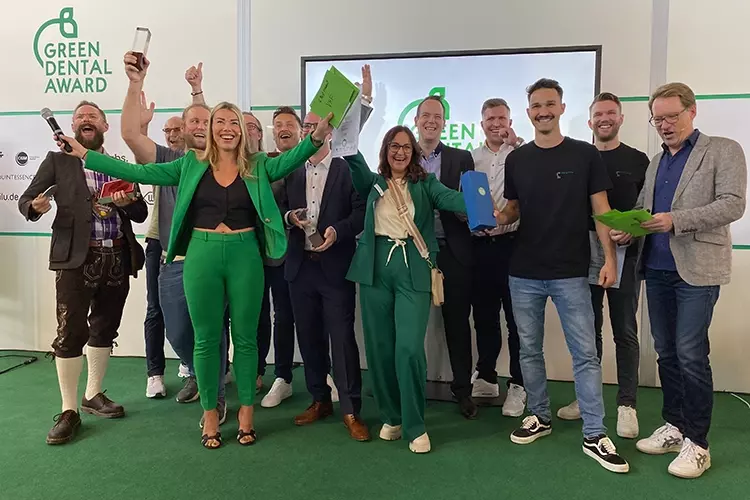 Gewinner des GREEN DENTAL AWARDS.