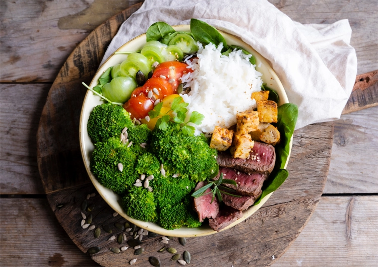 Abb. 2: Food Bowl – der Mix für eine optimale Gesundheit.