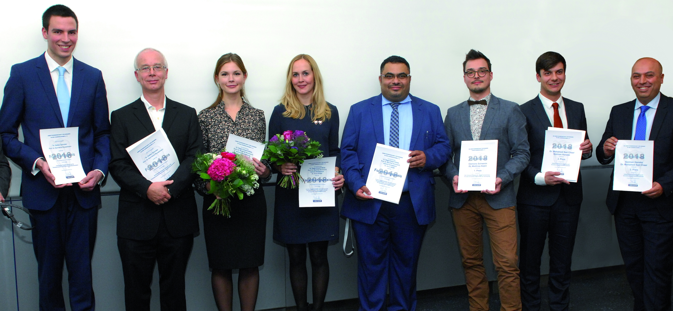 Preisträger punkten mit innovativen Therapielösungen (Foto der Session 2018).