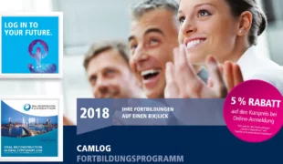 Das CAMLOG Fortbildungsprogramm bietet zahlreiche Fortbildungsmöglichkeiten.