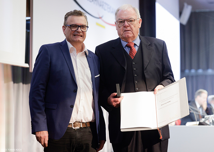 Prof. Dr. Christoph Benz (li.) und Lutz Müller