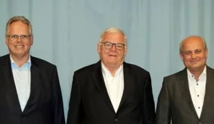 v.l.n.r.: Lars Johnsen, Lutz Müller, Stefan Heine