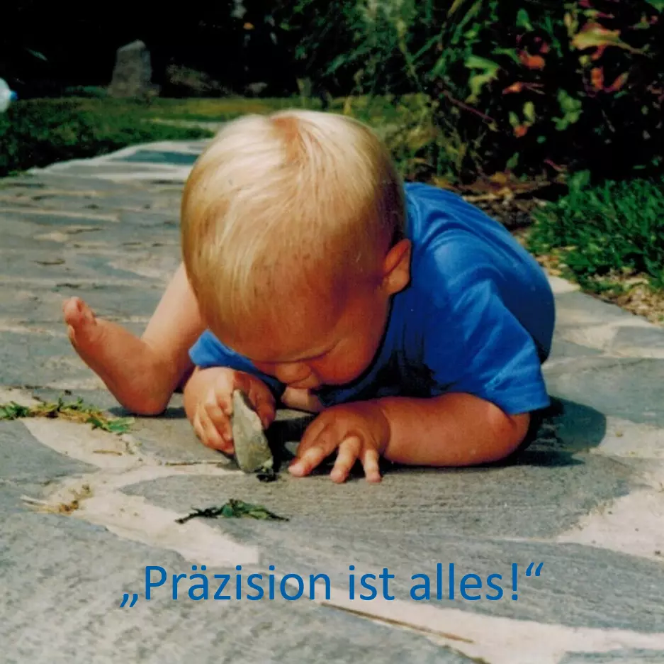Jahrgangsbester Till Bettin als kleiner Junge ...