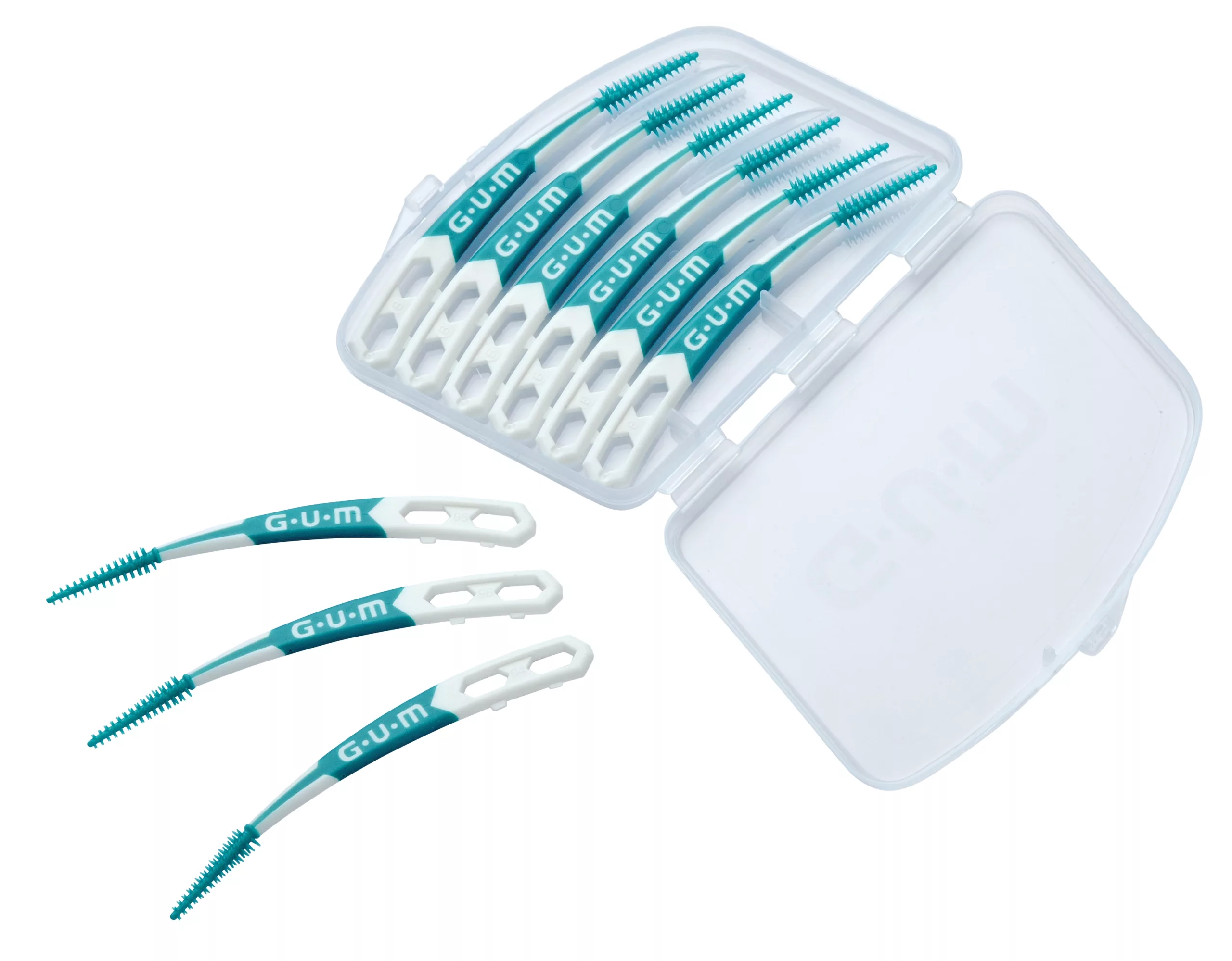Die Interdentalreiniger GUM® SOFT-PICKS®.