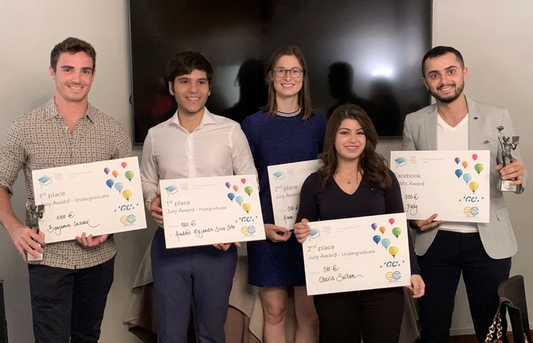 Die Gewinner des „Essentia Academic Excellence“-Wettbewerbs.