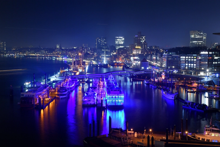 Hamburger Hafen.