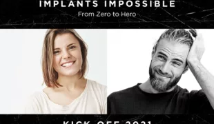 Das Mentorship-Programm „Implants Impossible“ unterstützt Zahnärzte beim Einstieg in die Implantologie und wird im Februar und März 2021 in sechs Kick-off-Veranstaltungen vorgestellt.
