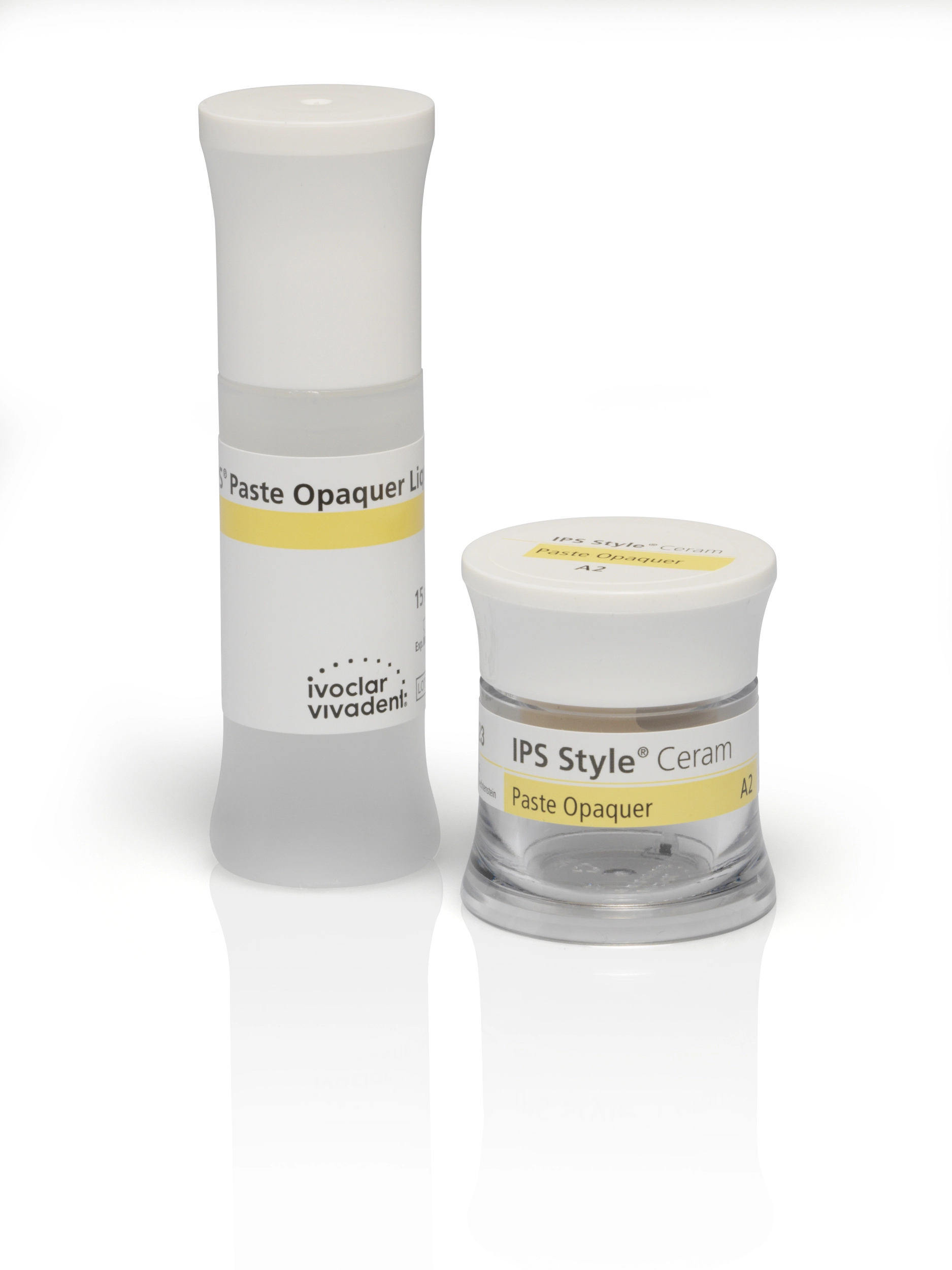 Neu im IPS Style-Sortiment: Der IPS Style Pastenopaquer und das 
IPS Pastenopaquer Liquid – für schnelles und effizientes Arbeiten 
mit ästhetischen Ergebnissen.