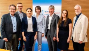 Experten, Initiatoren und Jury-Mitglieder der „Initiative für eine mundgesunde Zukunft in Deutschland“ 2019.