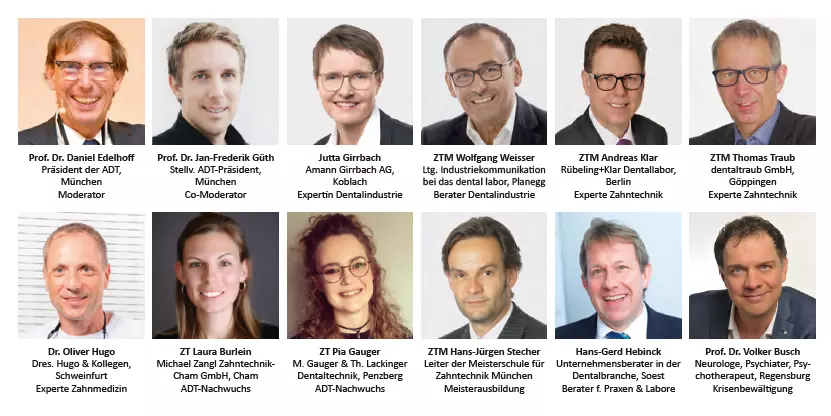 Die Referenten des ADT-Live-Talks.