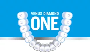 Ein abgestimmtes System! Das Komplettpaket für die täglichen Restaurationen – Venus Diamond ONE Basis Kit – enthält Venus Diamond ONE, Venus Diamond Flow Baseliner und iBOND Universal.