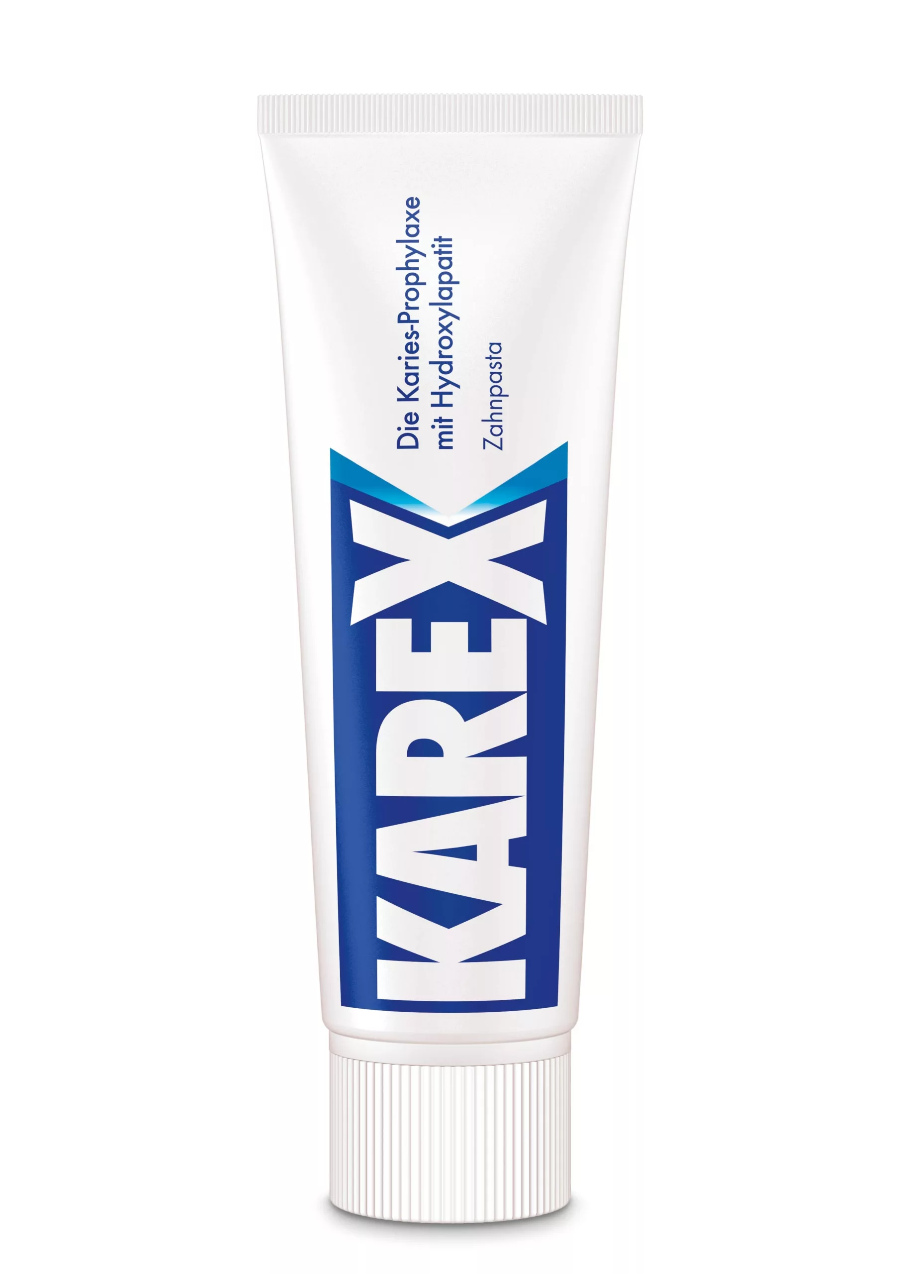 ... die Karex-Zahnpasta mit Hydroxylapatit.