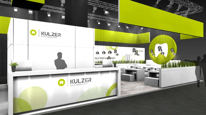 Kulzer-Messestand auf der IDS 2019.