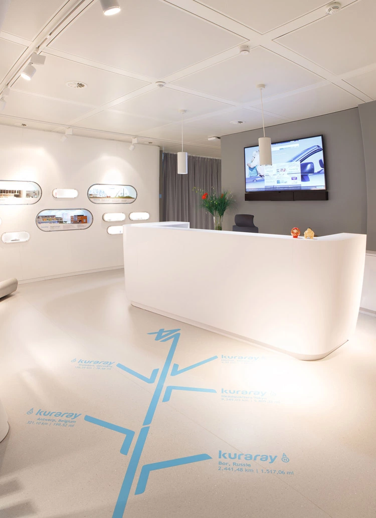 Der Europa-Sitz des Spezialchemie-Herstellers befindet sich seit 2012 im nahe gelegen Hattersheim am Main.