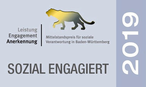 LEA Signet Mittelstandspreis für soziale Verantwortung 2019.