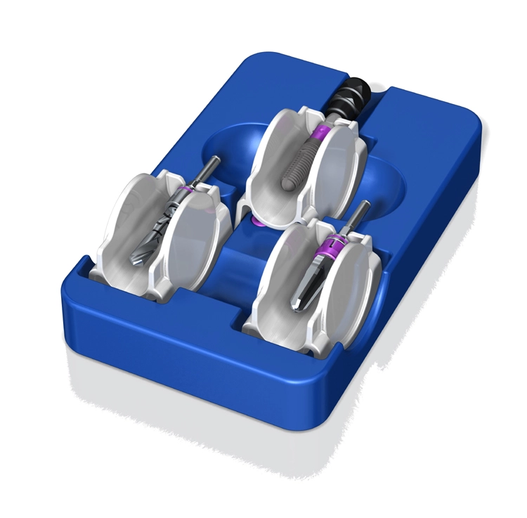 Die Implantate werden einzeln oder in attraktiven all-in-one Sets bereitgestellt.