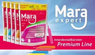 Mara expert Premium Interdentalbürsten.