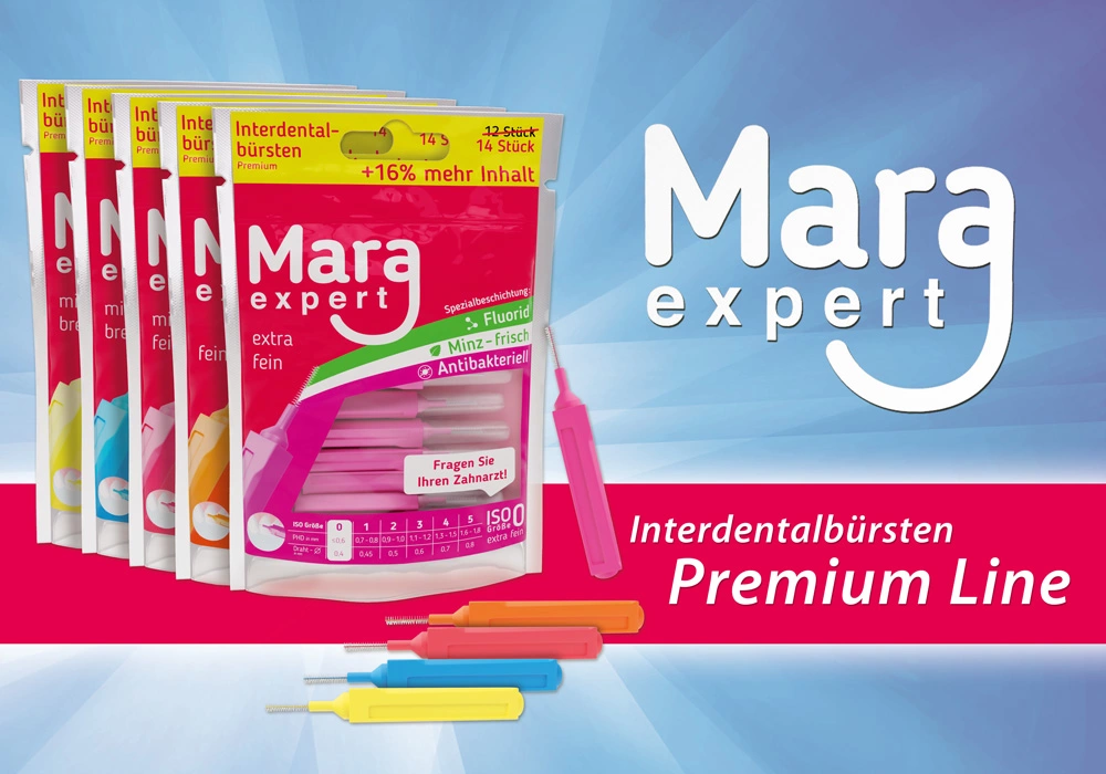 Mara expert Premium Interdentalbürsten.
